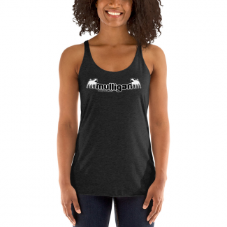 Mulligan Racerback Tank - Vintage black